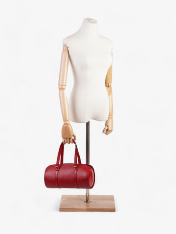 Louis Vuitton Soufflot Red Epi Leather