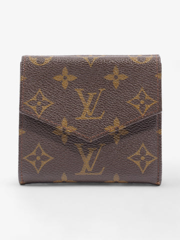 Louis Vuitton Elise Bifold Wallet Monogram Coated Canvas