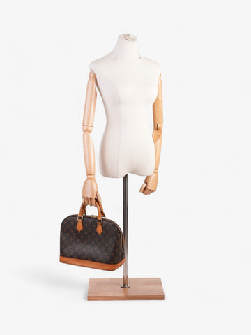 Louis Vuitton Alma Monogram Coated Canvas PM