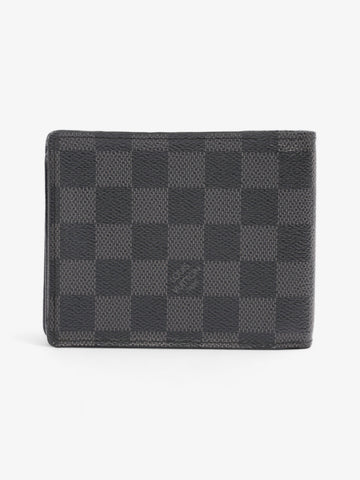 Louis Vuitton Multiple Bifold Wallet Damier Graphite Coated Canvas