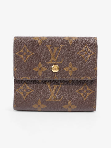 Louis Vuitton Compact Wallet Monogram Coated Canvas