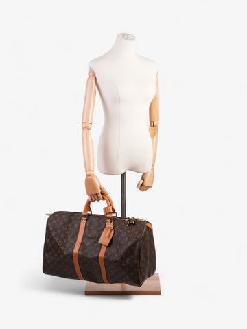 Louis Vuitton Keepall Monogram Coated Canvas 50
