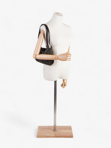 Fendi Mamma Baguette Brown Zucca Canvas