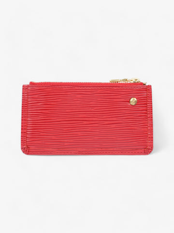 Louis Vuitton Porte Cles Red Epi Leather
