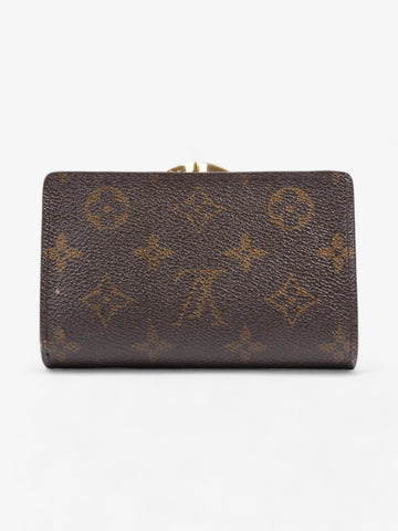 Louis Vuitton Compact Wallet Monogram Coated Canvas
