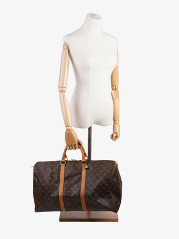 Louis Vuitton Keepall Monogram Coated Canvas 55