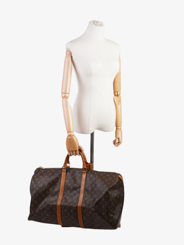 Louis Vuitton Keepall Monogram Coated Canvas 55