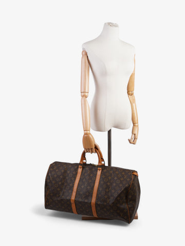Louis Vuitton Keepall Monogram Coated Canvas 55