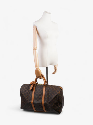 Louis Vuitton Keepall Monogram Coated Canvas 50