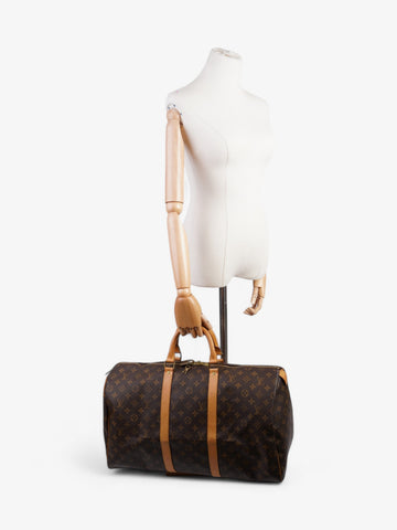 Louis Vuitton Keepall Monogram Coated Canvas 50
