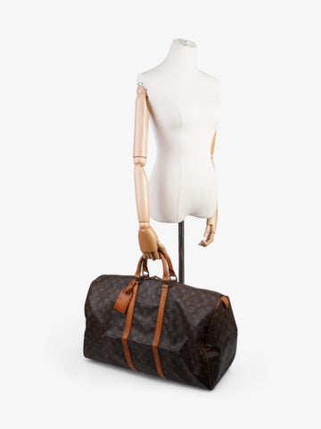 Louis Vuitton Keepall Monogram Coated Canvas 55
