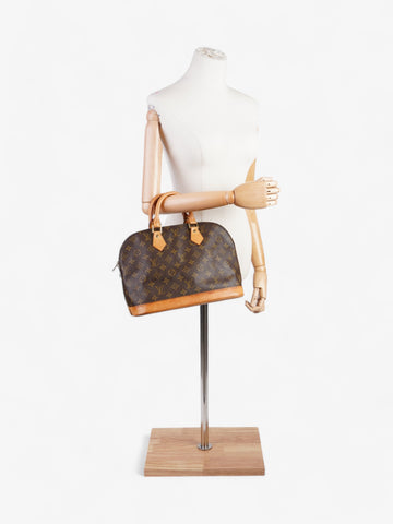 Louis Vuitton Alma Monogram Coated Canvas PM