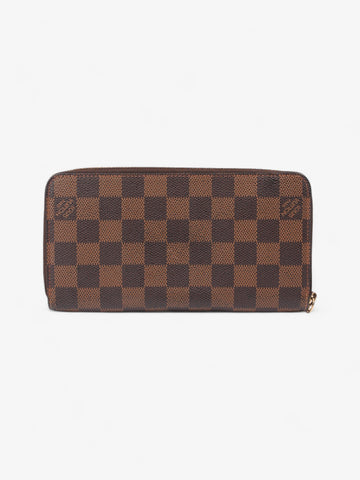 Louis Vuitton Zippy Wallet Damier Ebene Coated Canvas