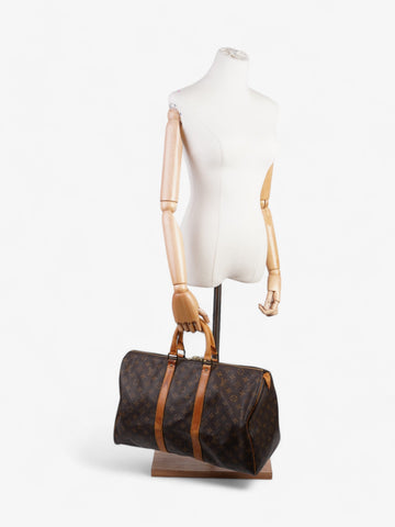 Louis Vuitton Keepall Monogram Coated Canvas 45