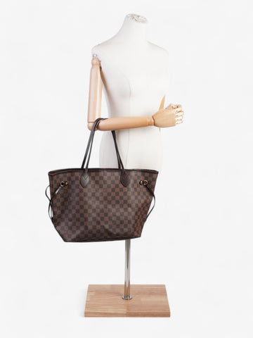 Louis Vuitton Neverfull Damier Ebene Coated Canvas MM