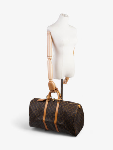 Louis Vuitton Keepall  Monogram Coated Canvas 55