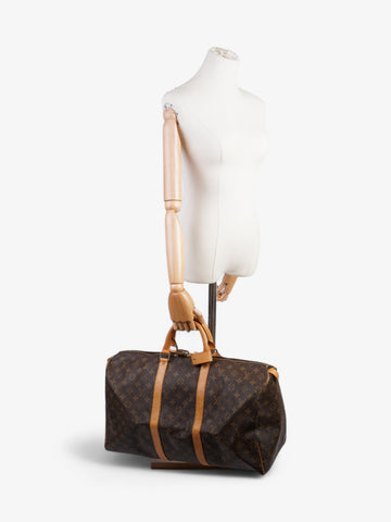 Louis Vuitton Keepall  Monogram Coated Canvas 50