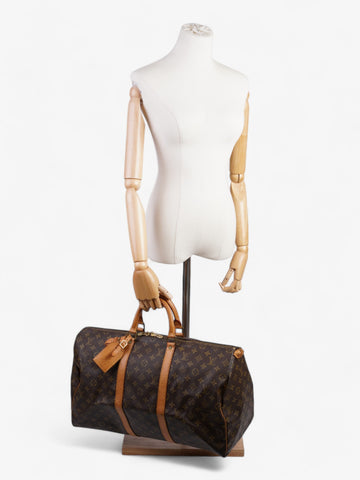 Louis Vuitton Keepall  Monogram Coated Canvas 50