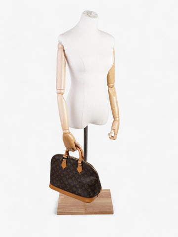 Louis Vuitton Alma Monogram Coated Canvas PM
