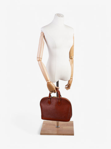 Louis Vuitton Alma Red Epi Leather PM