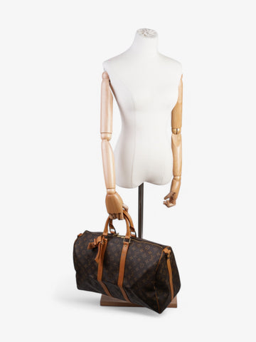 Louis Vuitton Keepall Bandouliere Monogram Coated Canvas 45
