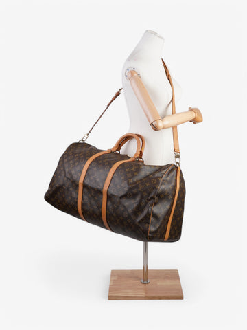 Louis Vuitton Keepall Bandouliere Monogram Coated Canvas 60