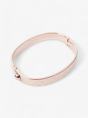 Louis Vuitton Nanogram Cuff Rose Gold Brass S