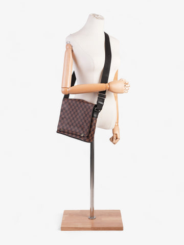 Louis Vuitton District Messenger Damier Ebene Coated Canvas