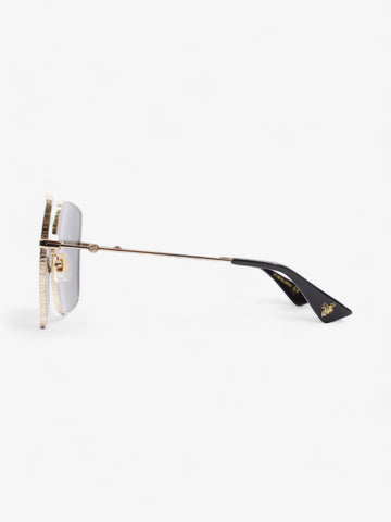 Gucci Guccissima Square Sunglasses Multicoloured Acetate 140mm