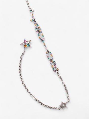 Christian Dior Jadior necklace Gunmetal Base Metal