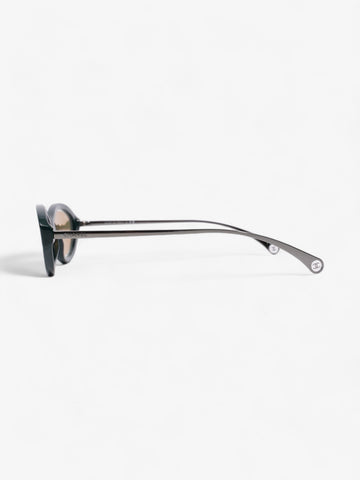Chanel Oval CC Sunglasses Dark Green Acetate 140mm