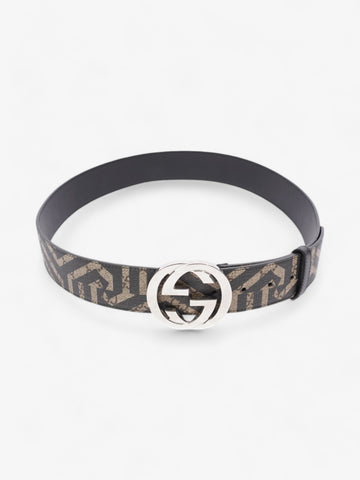 Gucci Interlocking G Wide Belt CS Supreme / Black Canvas 100cm / 40"