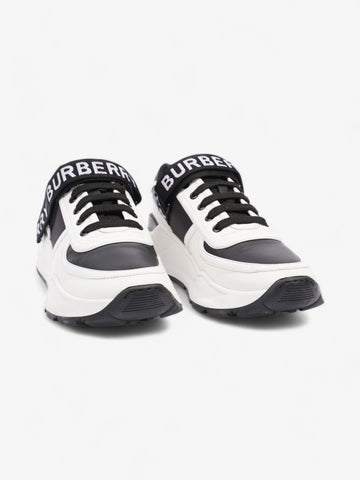 Burberry Ronnie Trainer Black / White Leather EU 38 UK 5