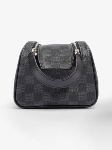 Louis Vuitton Dopp Kit Toilet Pouch Damier Graphite Coated Canvas