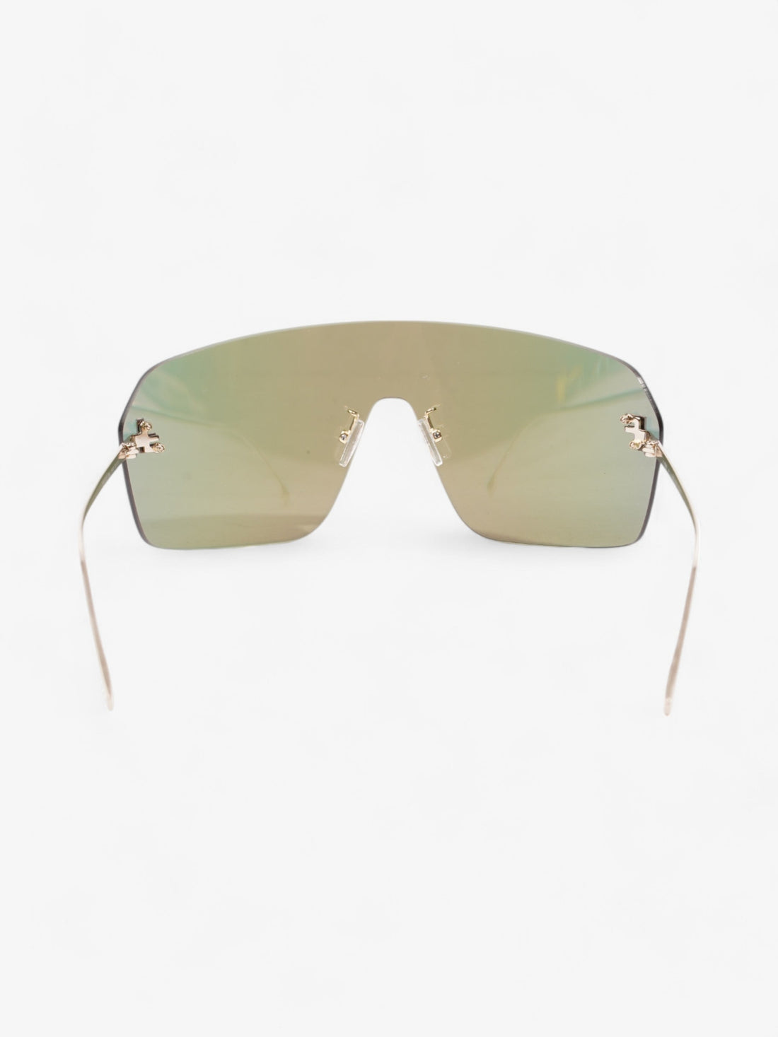 Fendi First ShieldSunglasses Iridescent / Gold Base Metal