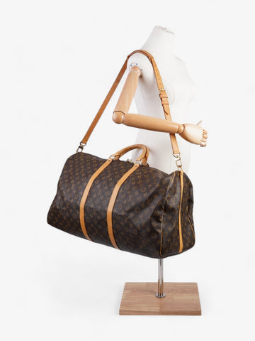 Louis Vuitton Keepall Bandouliere Monogram Coated Canvas 60