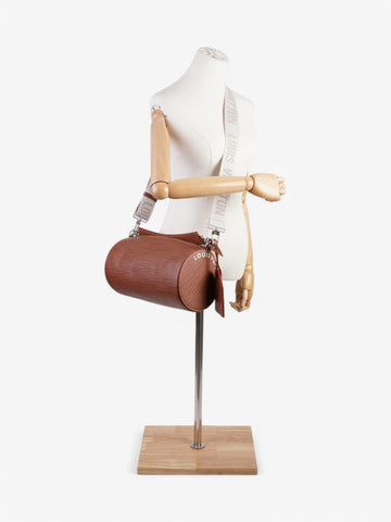 Louis Vuitton Soft Polochon Bag Brown Epi Leather
