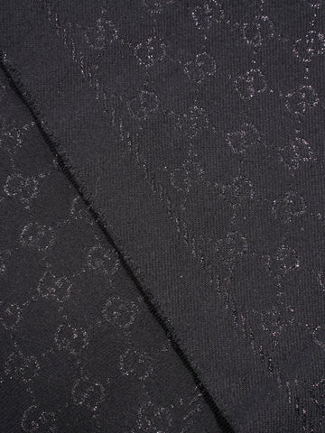 Gucci CS Scarf Black Wool