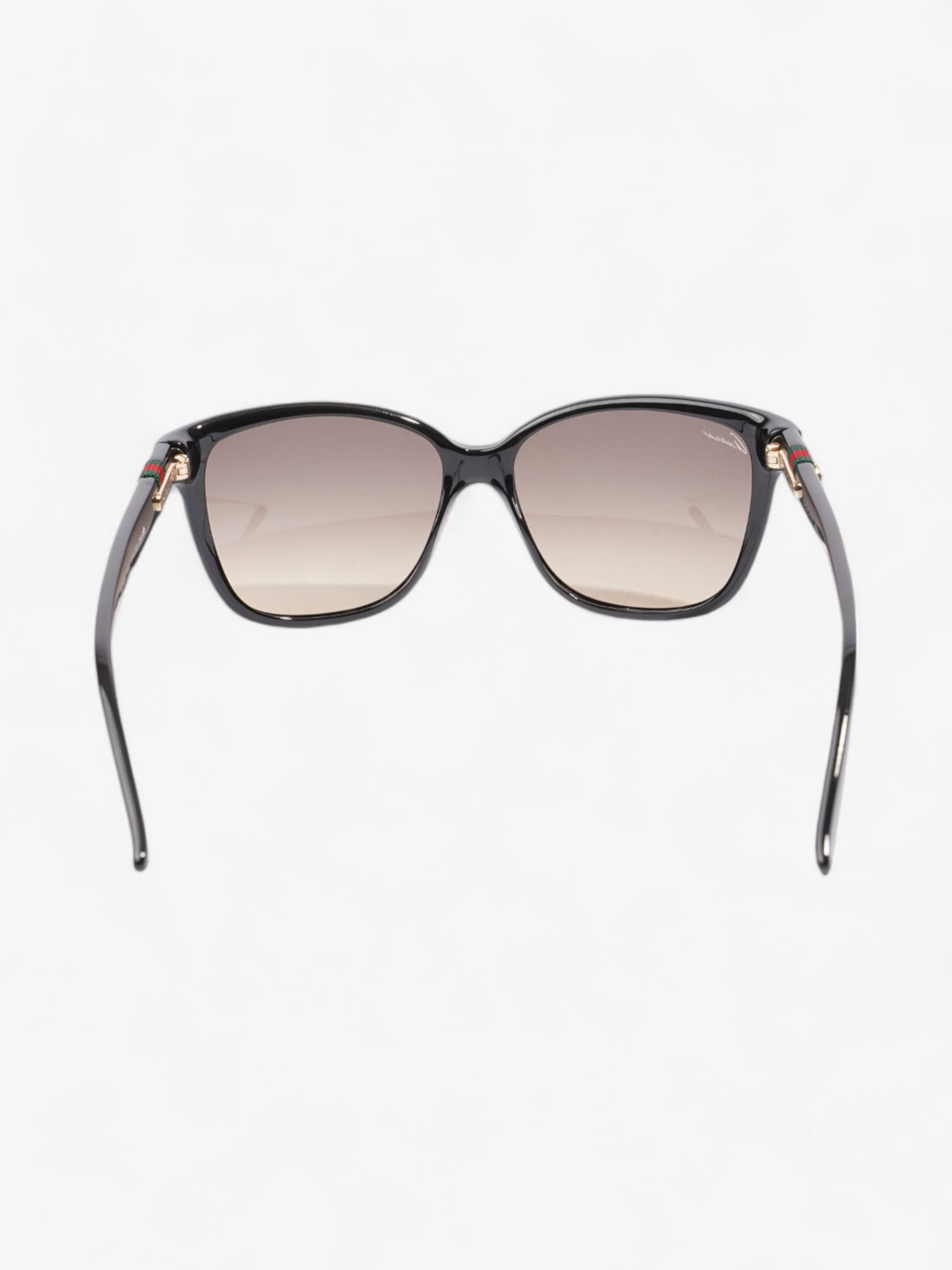 Gucci CS Web Sunglasses Black / Red / Green Acetate 135mm