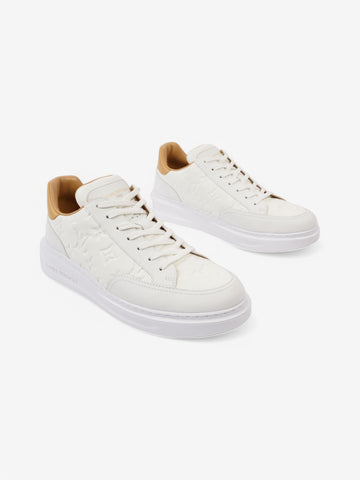 Louis Vuitton Beverley Hills White  / Beige  Leather EU 41.5 UK 7.5