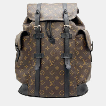 Brown Monogram Canvas Christopher Rucksack