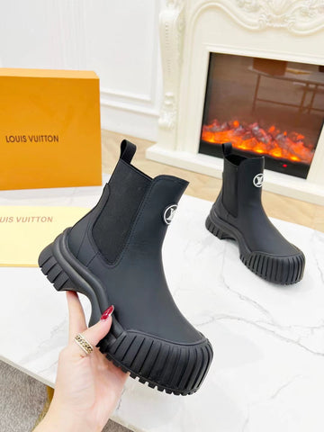Luxury Shoes - LU-V - 461 - Black Shoe