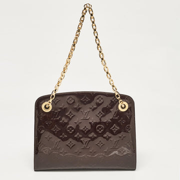 Amarante Monogram Vernis Virginia MM Bag