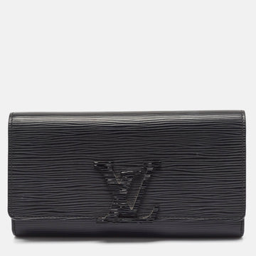 Black Epi Leather Louise Wallet