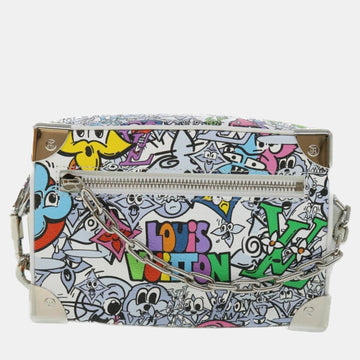 Multicolour Canvas Soft Trunk Mini shoulder Bag