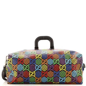 Convertible Duffle Backpack Psychedelic Print VS Coated Canvas Medium