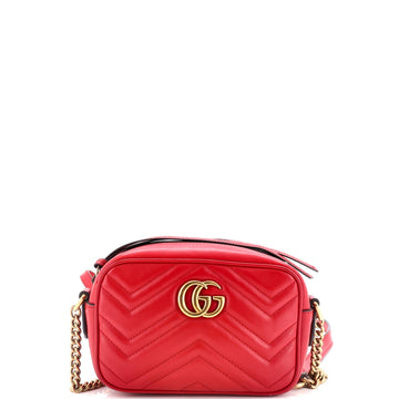 VS Marmont Shoulder Bag Matelasse Leather Mini