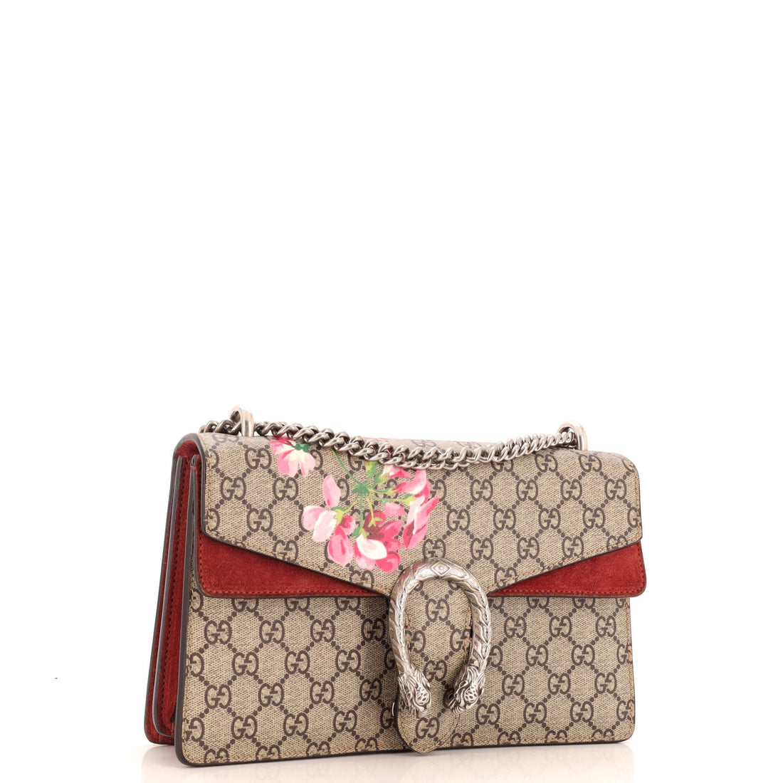 Dionysus Bag Blooms Print VS Coated Canvas Small