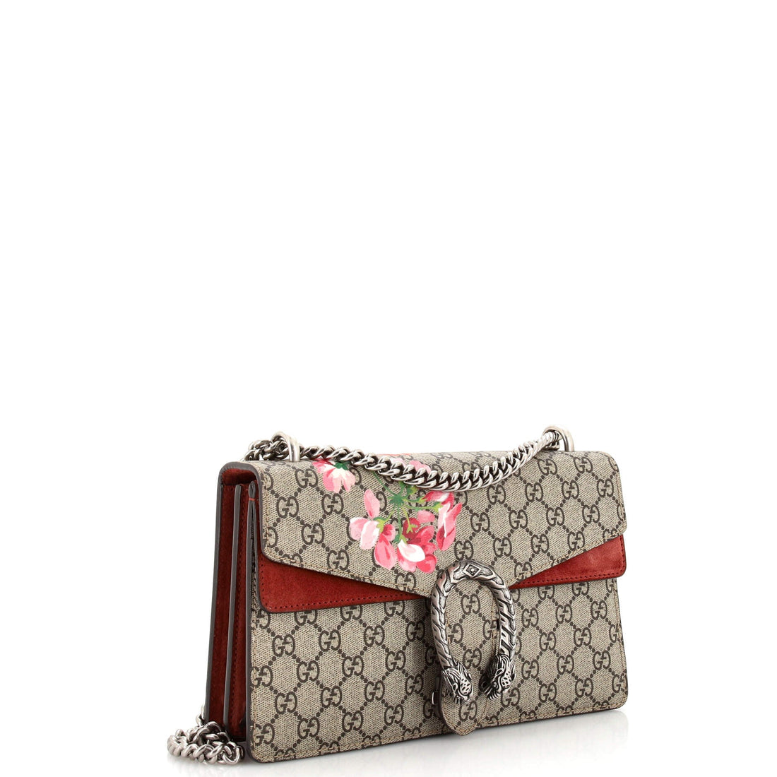 Dionysus Bag Blooms Print VS Coated Canvas Small