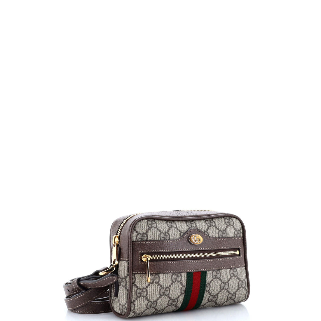 Ophidia Shoulder Bag VS Coated Canvas Mini